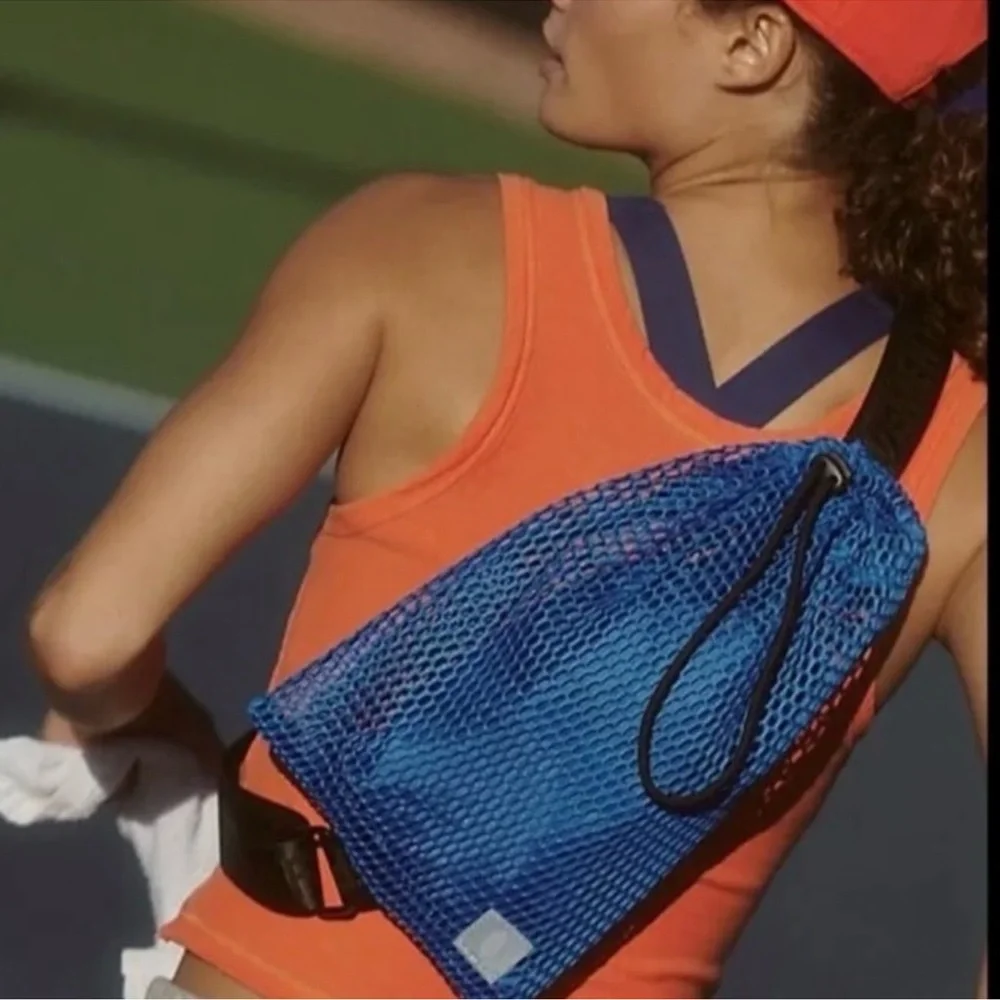 Free People Mini Mesh Sling Bag